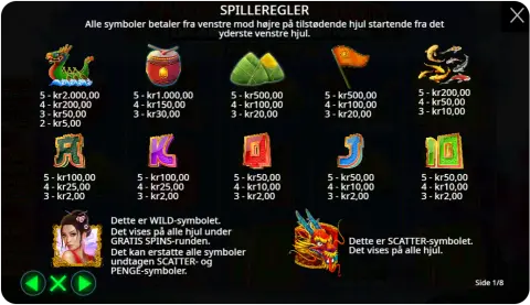 Wilds, Bonusser og Free Spins