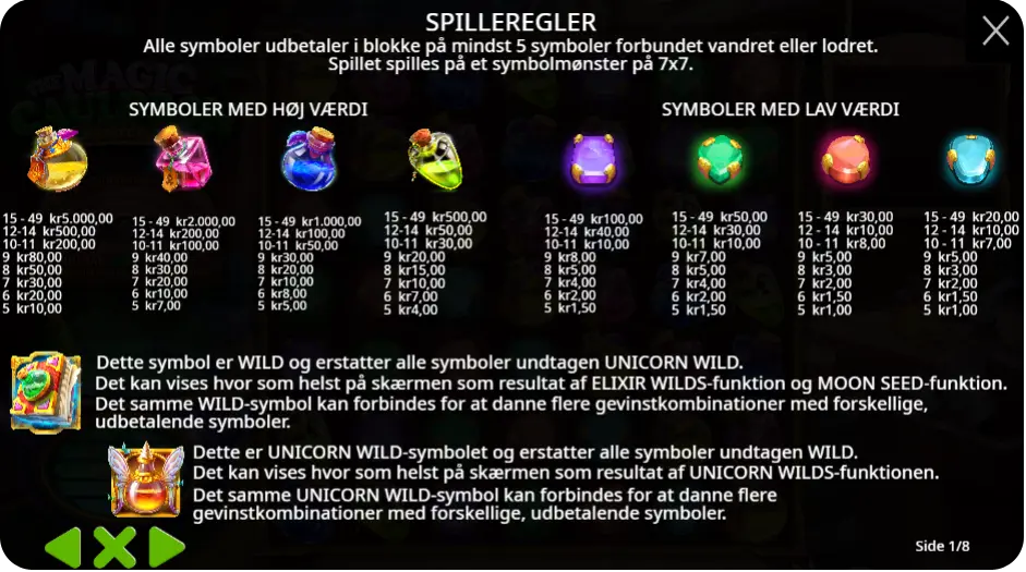 Wilds og bonusfunktioner: Trylledrikke med potentiale