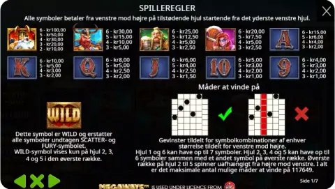 Wilds, bonuser og free spins
