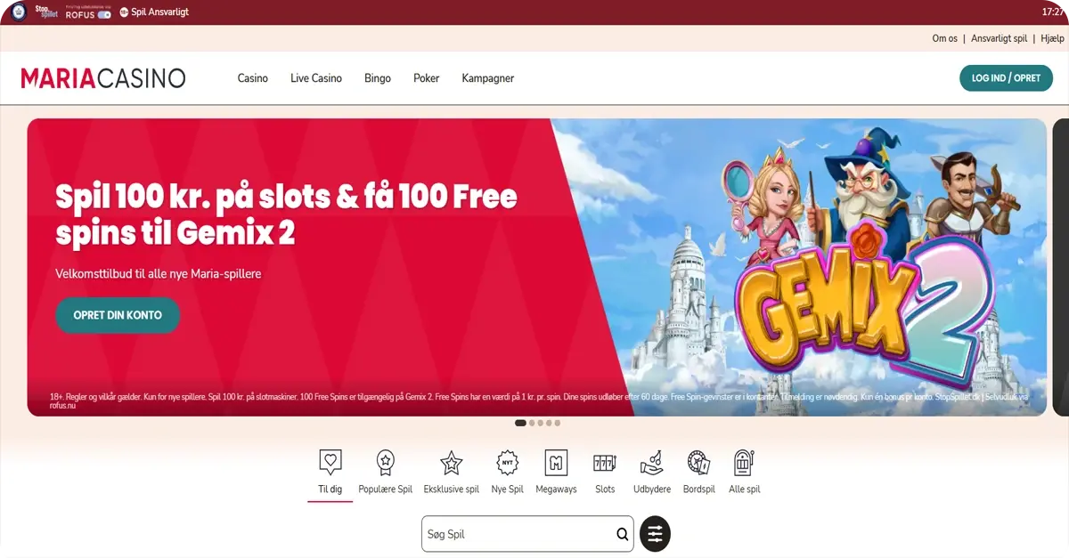 Maria Casino casino tema