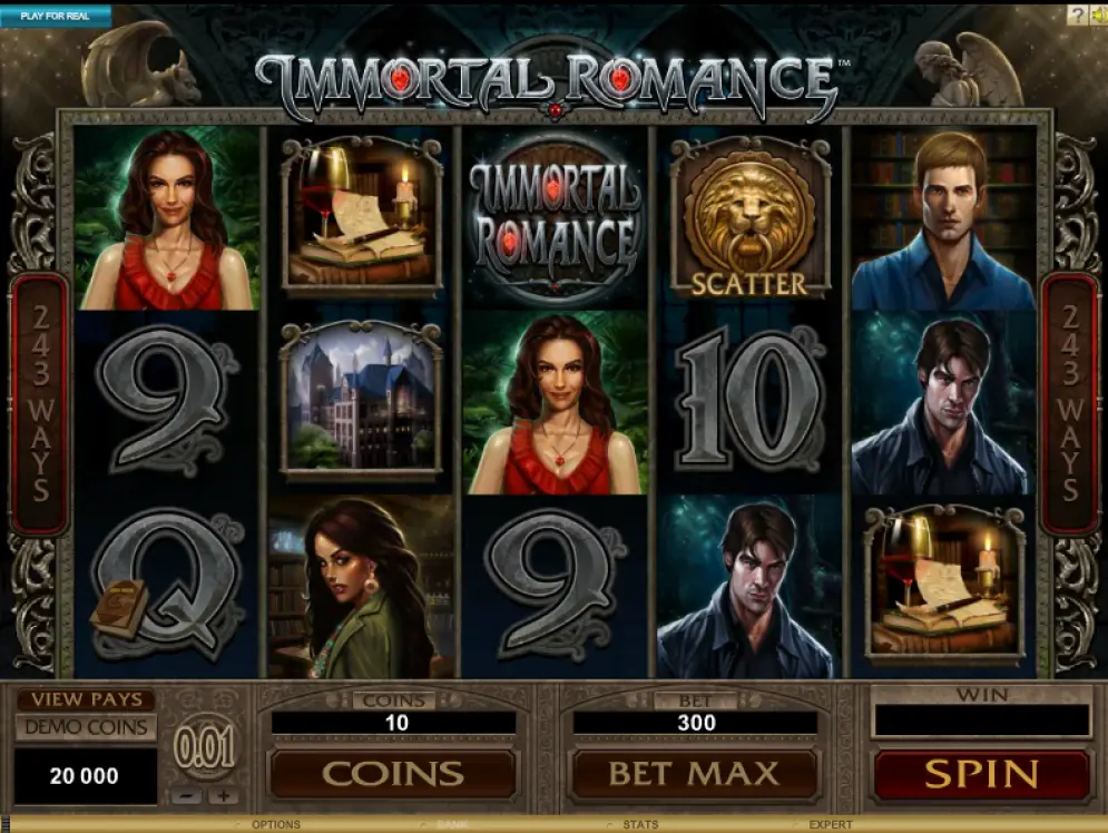 Immortal Romance Online Spilleautomat casino