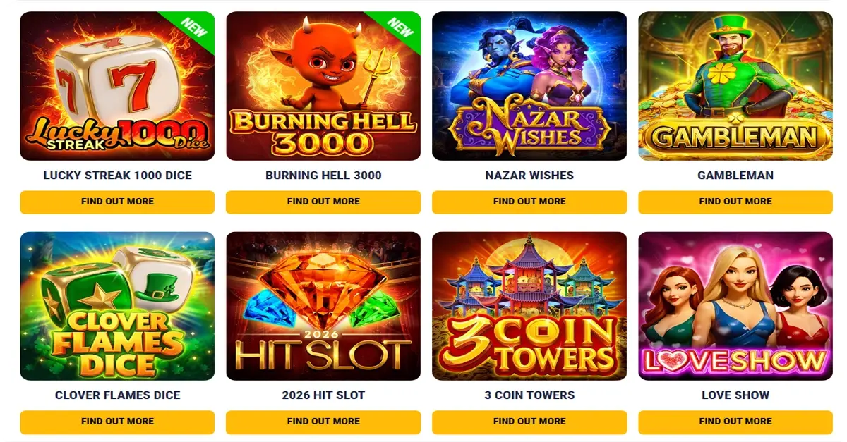 Top 5 Endorphina slots du bør prøve i Danmark