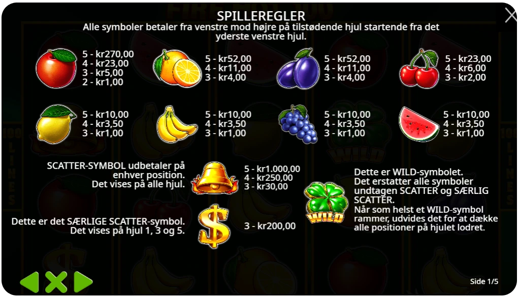 Wild-symboler og bonusfunktioner – men ingen Free Spins