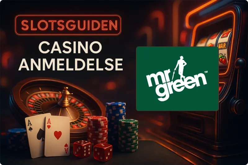 MrGreen casino anmeldelse og vurdering af Slotsguiden.dk