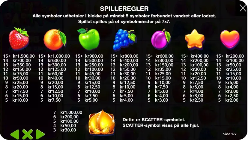 Multiplicerede Wilds og saftige bonusser