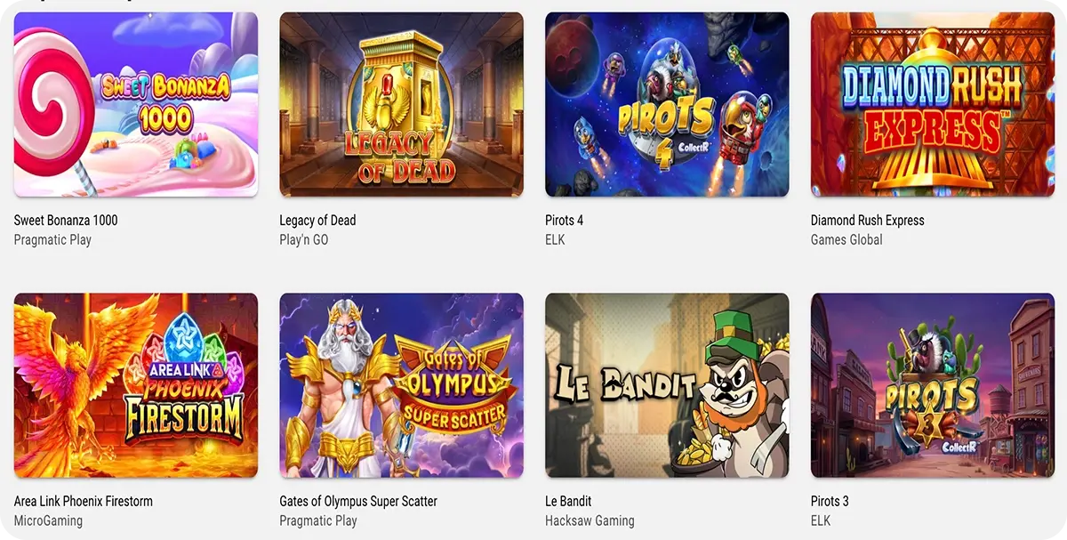 Spillemaskiner og slots