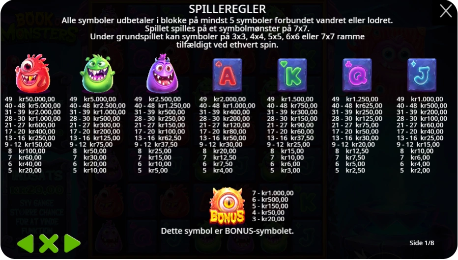 Wild-symboler, bonusrunde og Free Spins