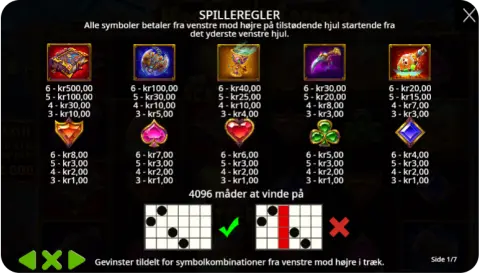 Wildsymboler, bonusfunktioner og free spins