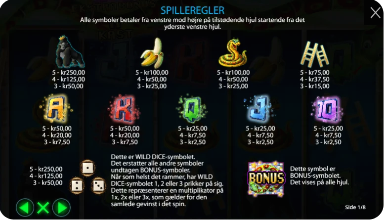 Wilds, bonusfunktioner og gratis spins