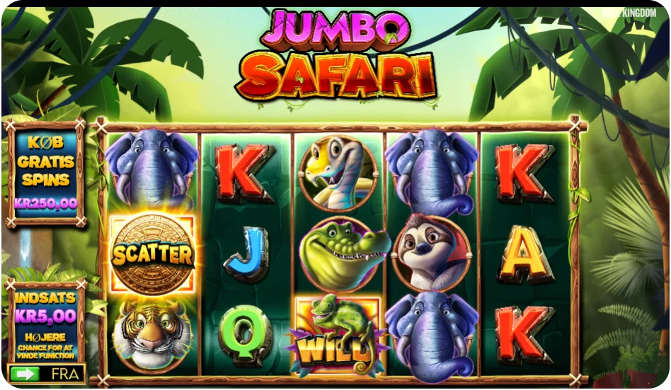 Grafik og lyd – Levende jungle og festlige dyr