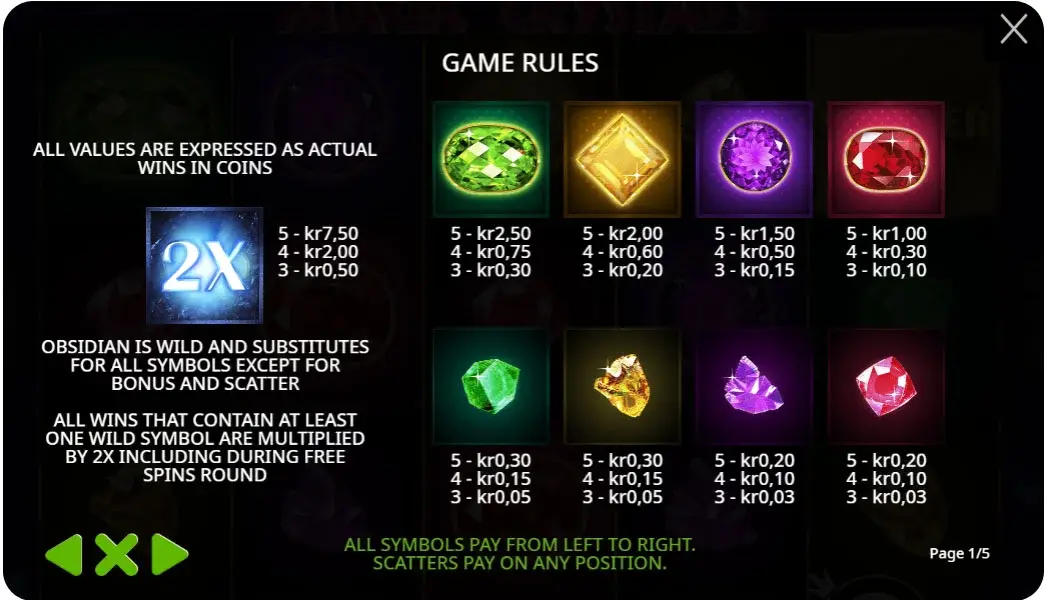 Wilds, Free Spins og bonusrunde