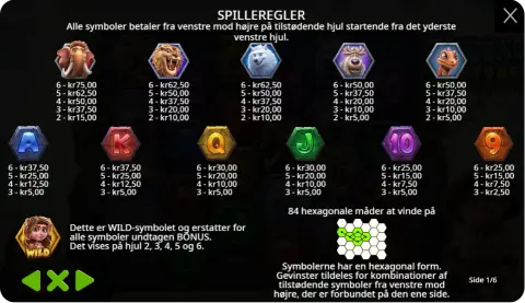 Bonuselementer og særlige funktioner