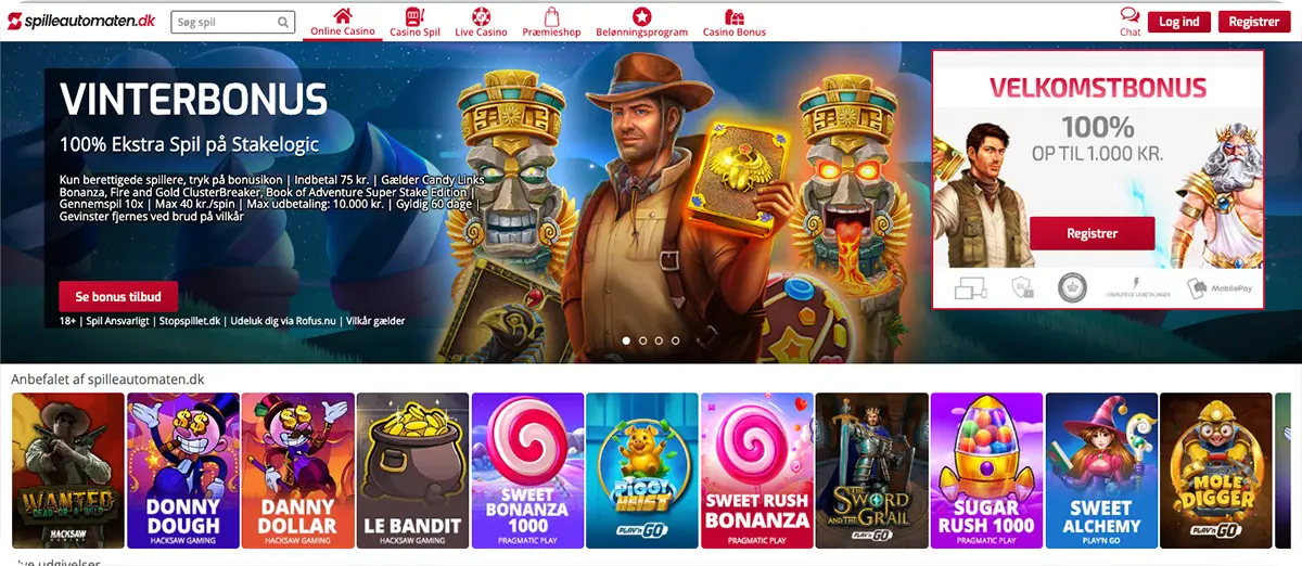 Spilleautomaten — Løbende onsdags free spins casino kampagner