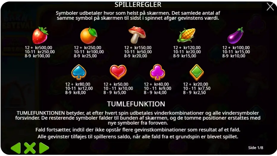 Bonusfunktioner, wild-symboler og gratis spins
