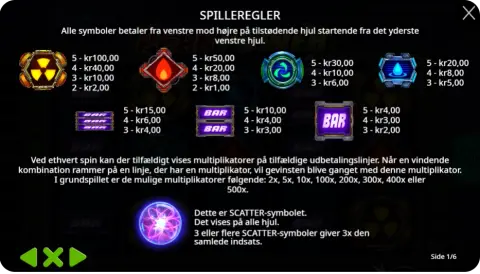 Wilds, bonusfunktioner og free spins