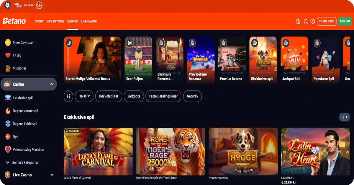 Betano – Mobilcasino med stor bredde og spillerfokus