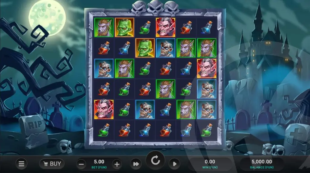 Horror Hotel Online Slot Gameplay