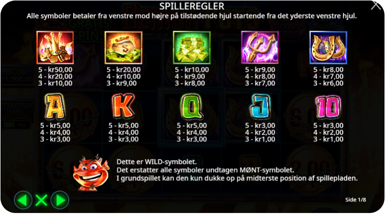 Bonusfunktioner og free spins: Dæmoniske overraskelser