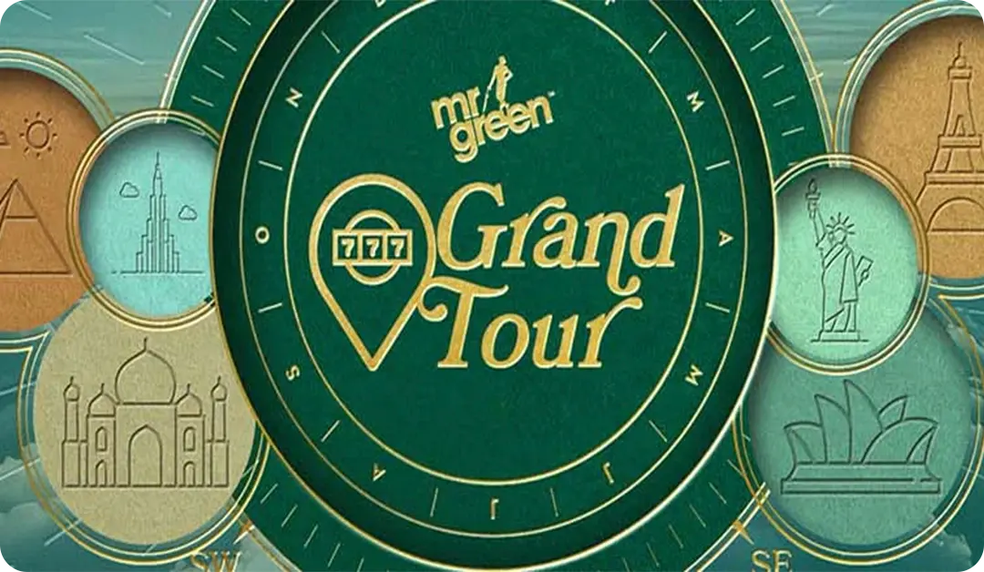 MrGreen Grand Tour – Få eksklusive belønninger hver måned!