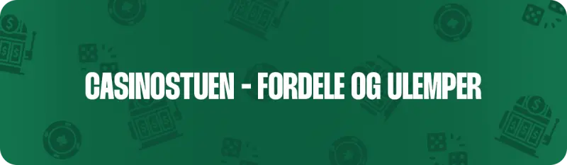 Fordele og ulemper