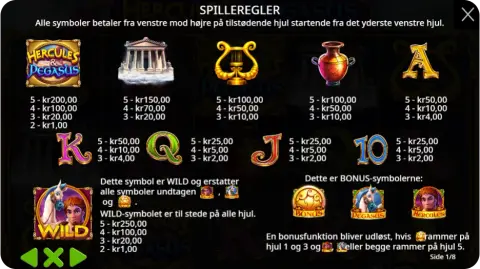 Wild-symboler, bonusfunktioner og gratis spins