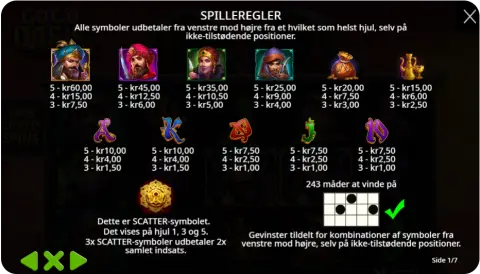 Bonusser, wilds og gratis spins