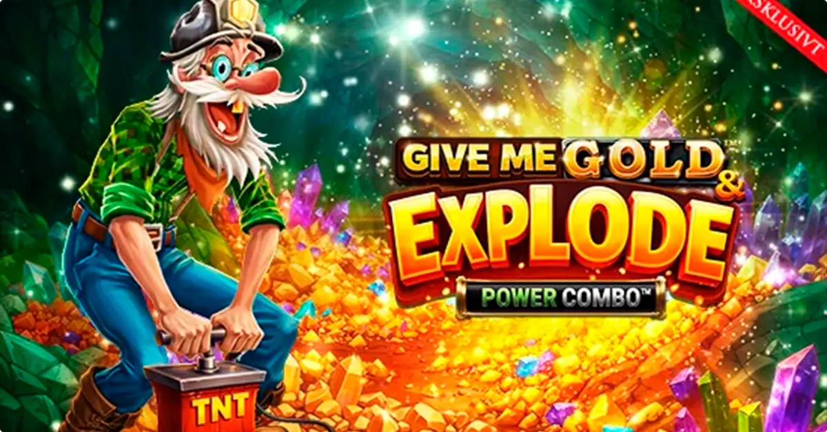 RoyalCasino – Få gratis spins til Give Me Gold Power Combo