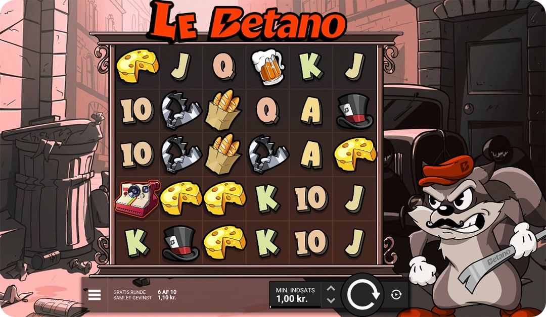 Betano – Få 10 Free Spins til Le Betano spillemaskinen