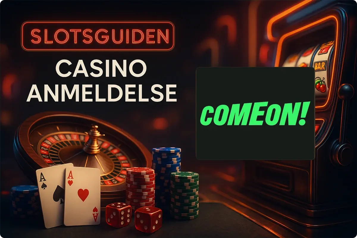 ComeOn casino anmeldelse og vurdering af Slotsguiden.dk