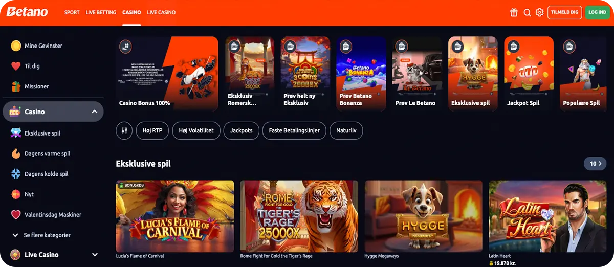 Betano — 10 gratis onsdags free spins