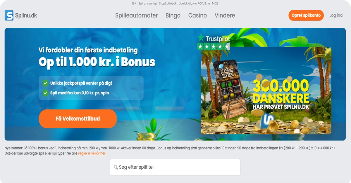 Spilnu casino tema