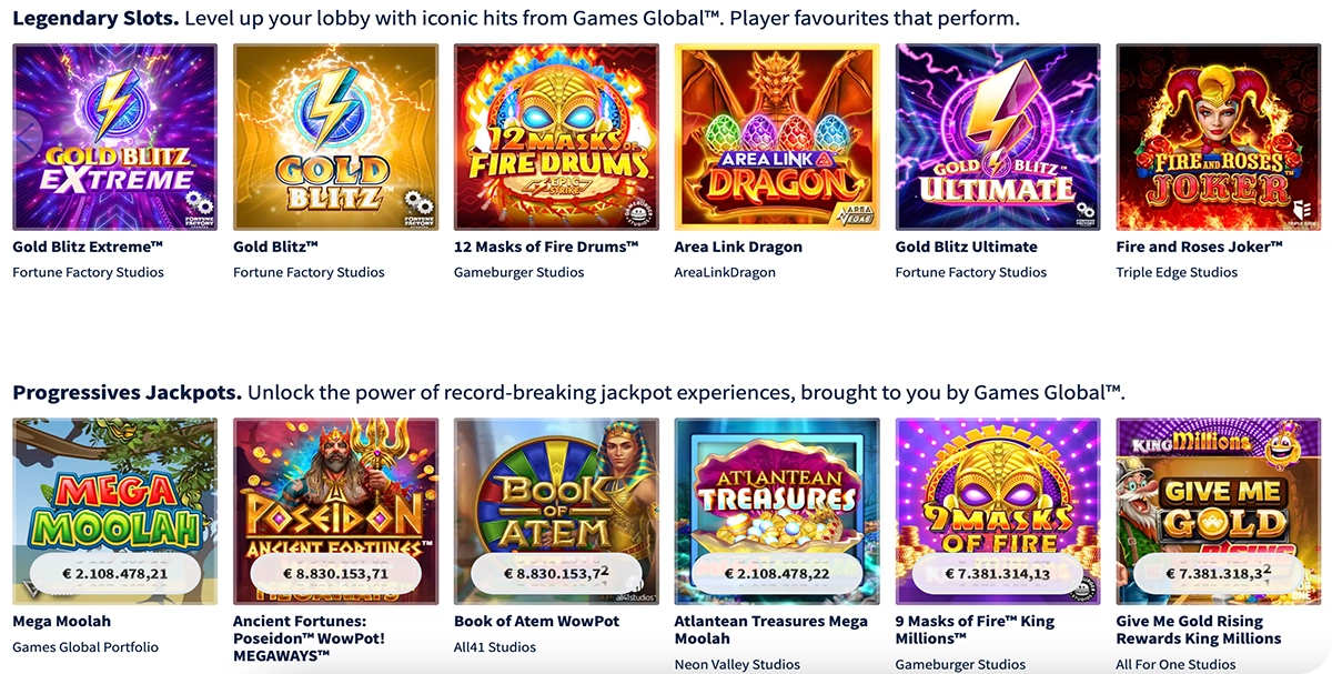 Bedste Games Global spillemaskiner