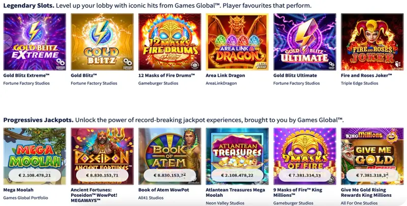 Bedste Games Global spillemaskiner
