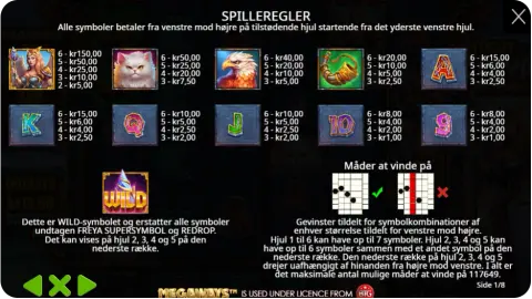 Wilds, bonusfunktioner og free spins