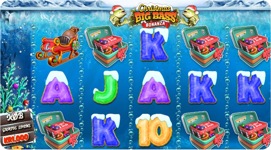 Grafik, lyd og animation: Grantræer og gyngende jingle bells