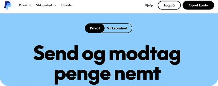 Opret din PayPal-konto