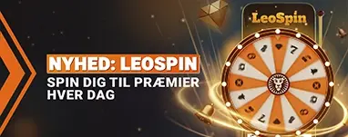 Spin LeoVegas lykkehjul LeoSpin dagligt og vind free spins