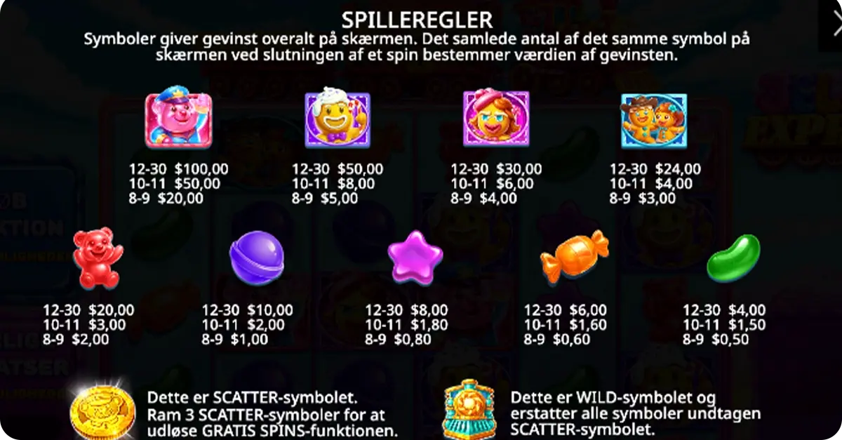 Funktioner og gameplay i Jelly Express