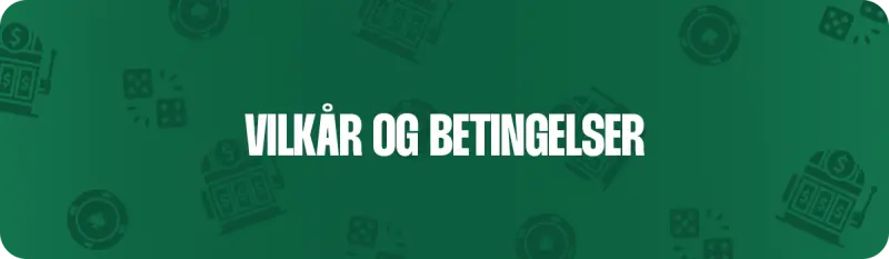 Vigtige vilkår og betingelser ved velkomstbonusser