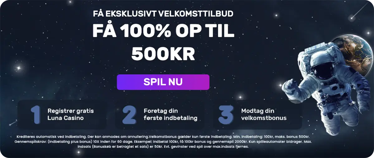 LunaCasinos casino bonus