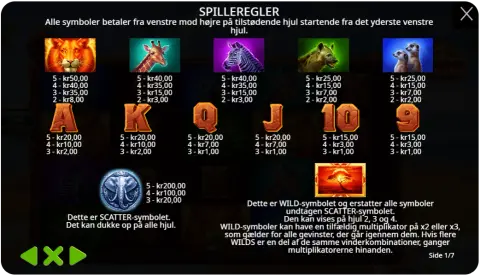 Funktioner: Wilds, bonusspil og gratis spins