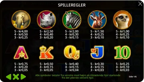 Wild-symboler, bonusser og Free Spins