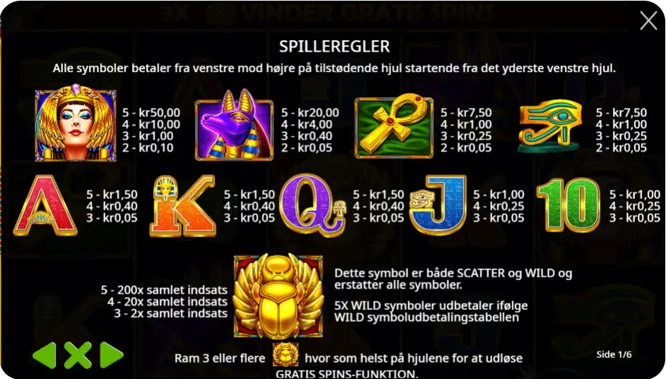 Bonusfunktioner og scatter-magi