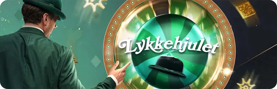 MrGreens Lykkehjul (free spins hjul) kampagne