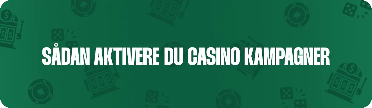 Step by step guide til at gøre krav på online casino kampagner