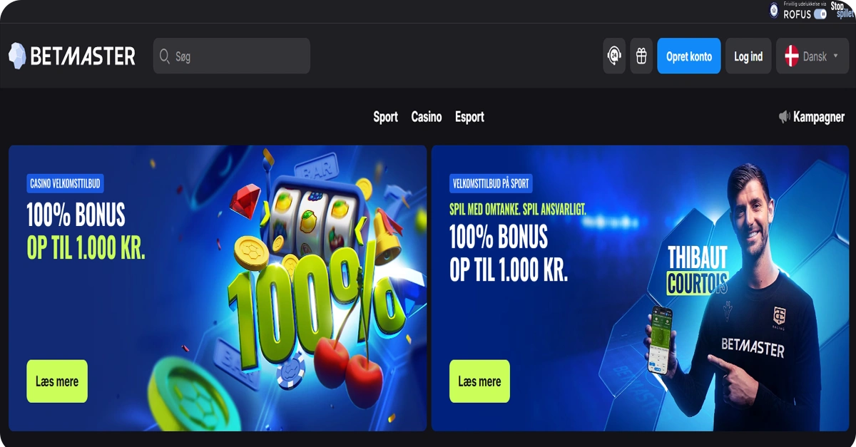 Betmaster casino tema
