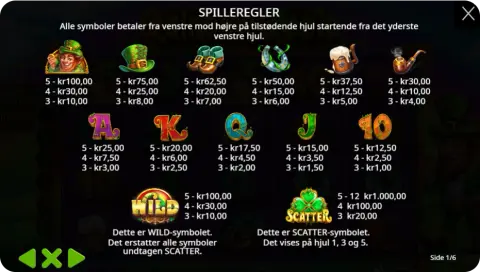 Bonusfunktioner, wild-symboler og free spins