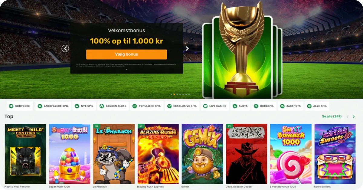 CampoBet velkomstbonus