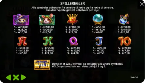 Magtfulde wilds og magiske funktioner