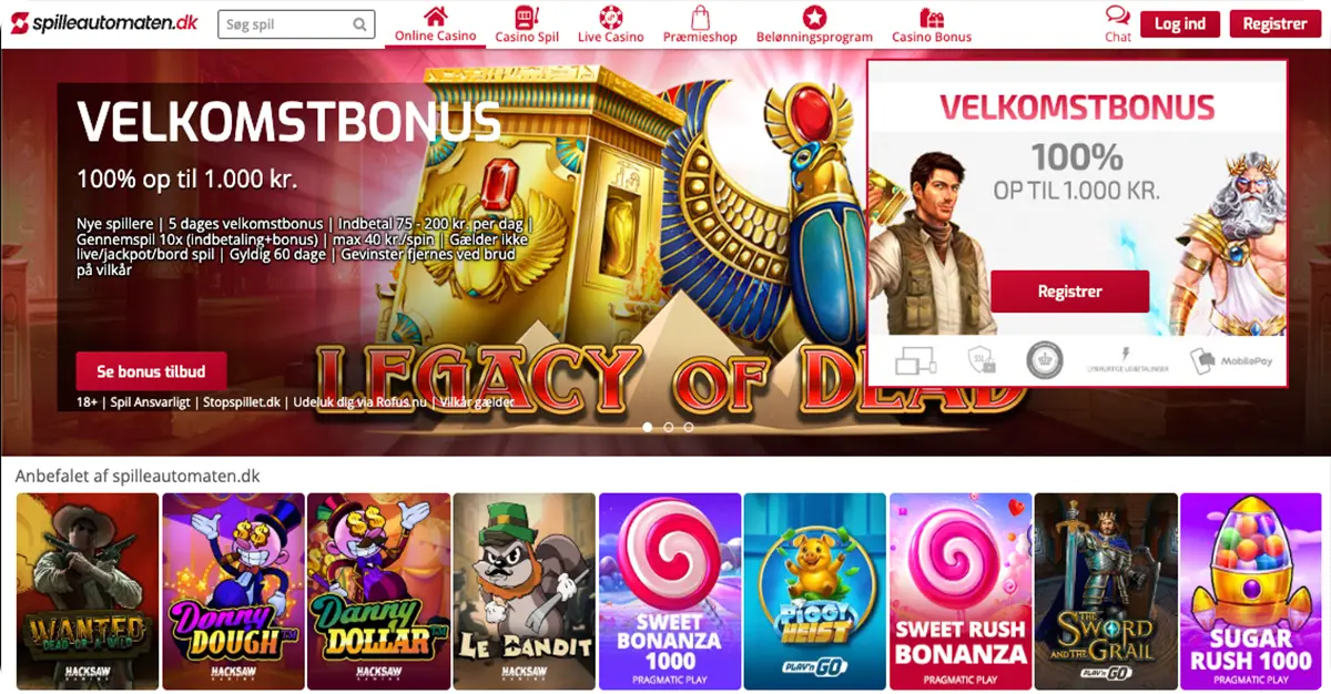 Spilleautomaten – Ny dansk mobilcasino med app-fokus